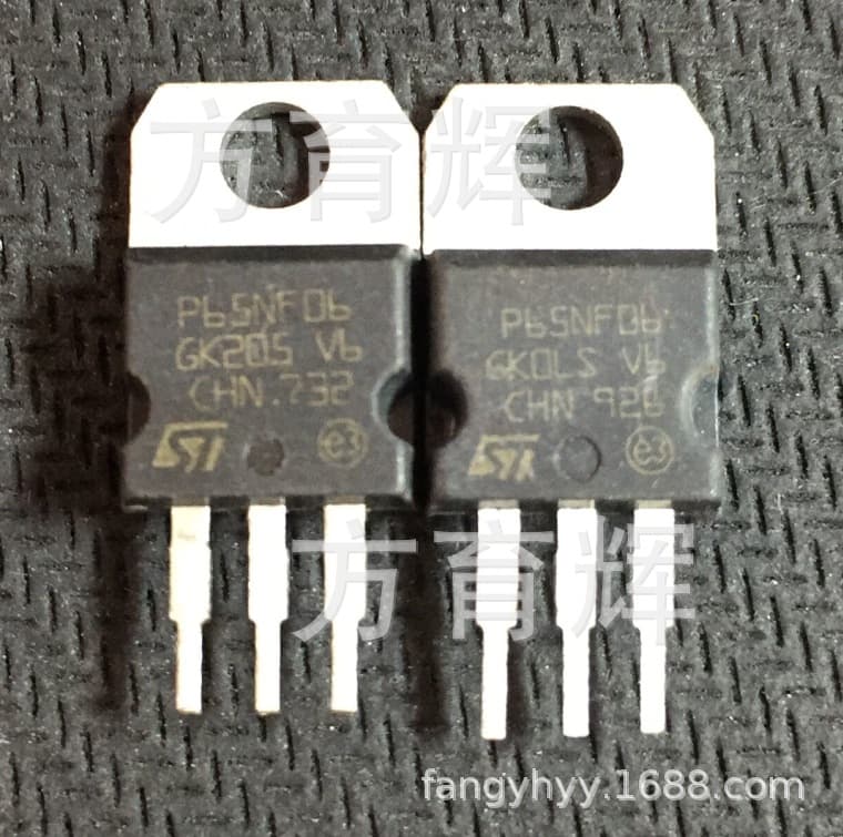 Premium Pulled 65NF06, 65N06 High Current MOSFET