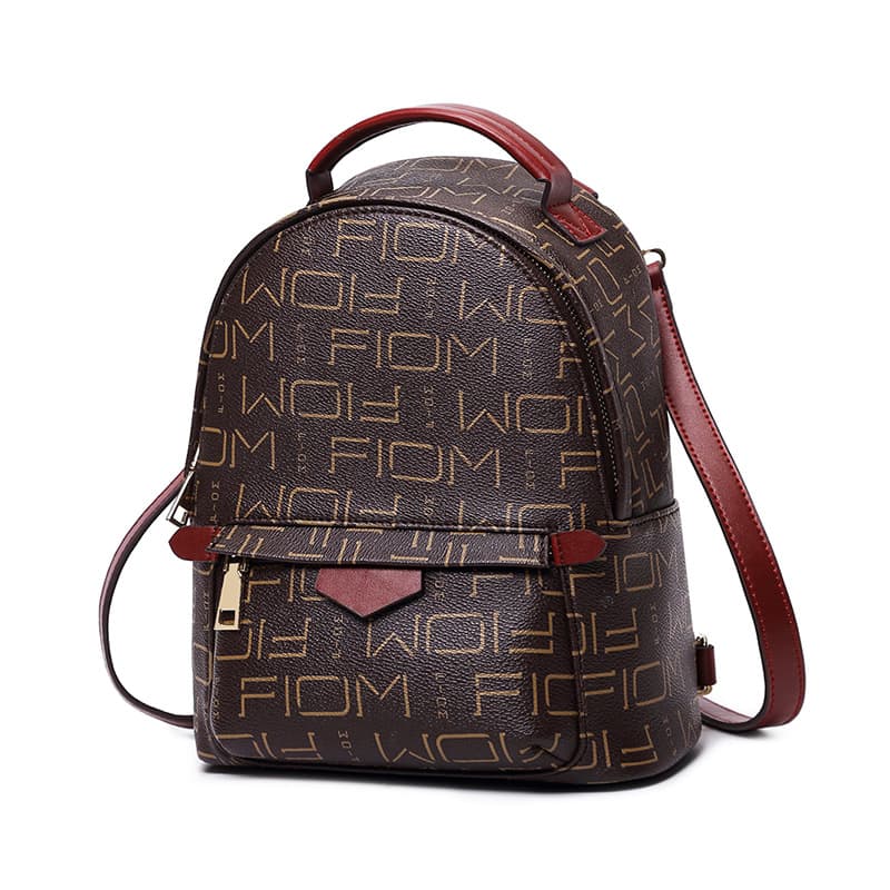 2020 New Korean Style PVC Backpack for Women, Letter Print, Middle School Student Schoolbag, Outdoor Waterproof Summer Versatile Bag K
