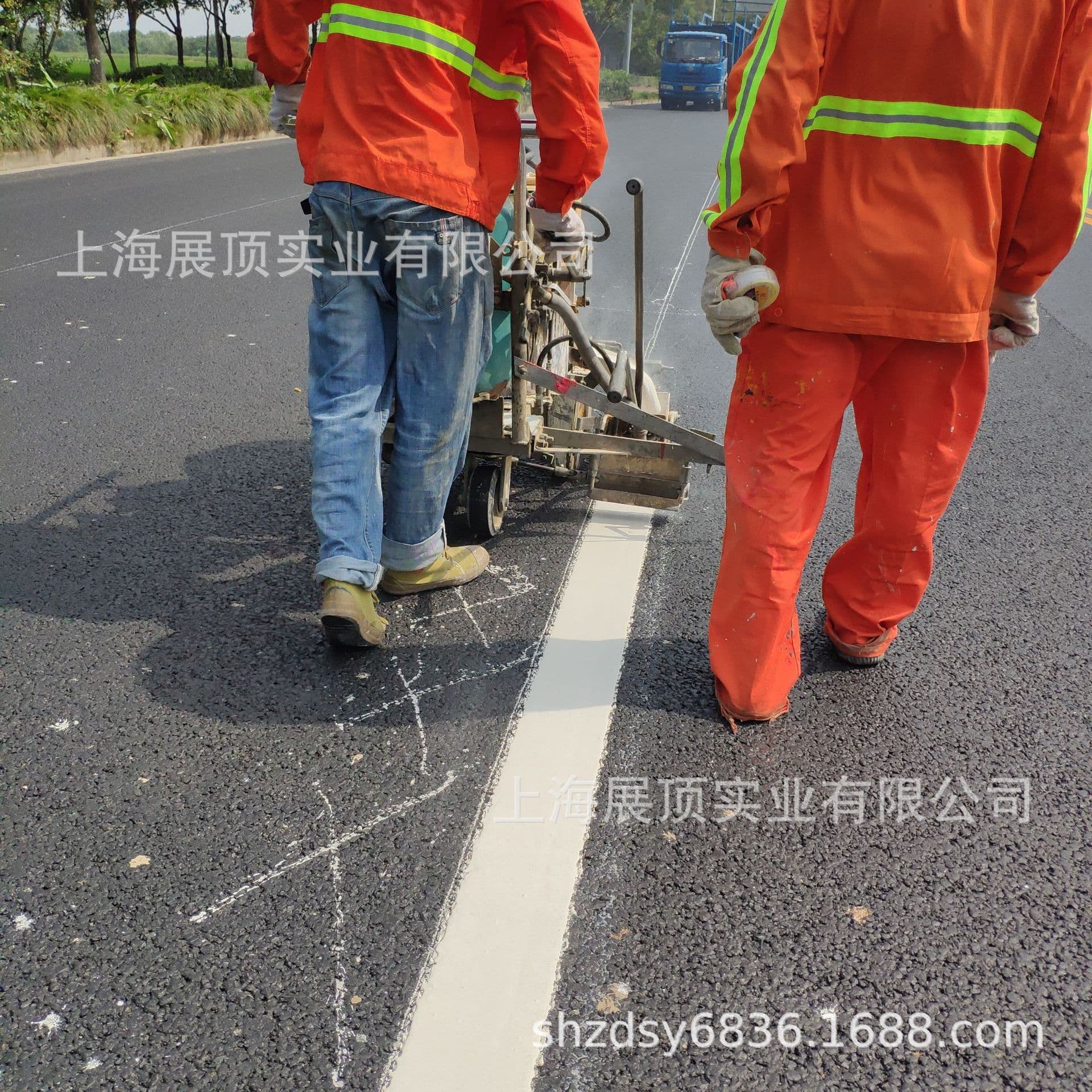 Suzhou ¤ Kunshan Taicang Wujiang Park Road Traffic Line Marking, Community Road Hot Melt Marking, Cold Paint Construction