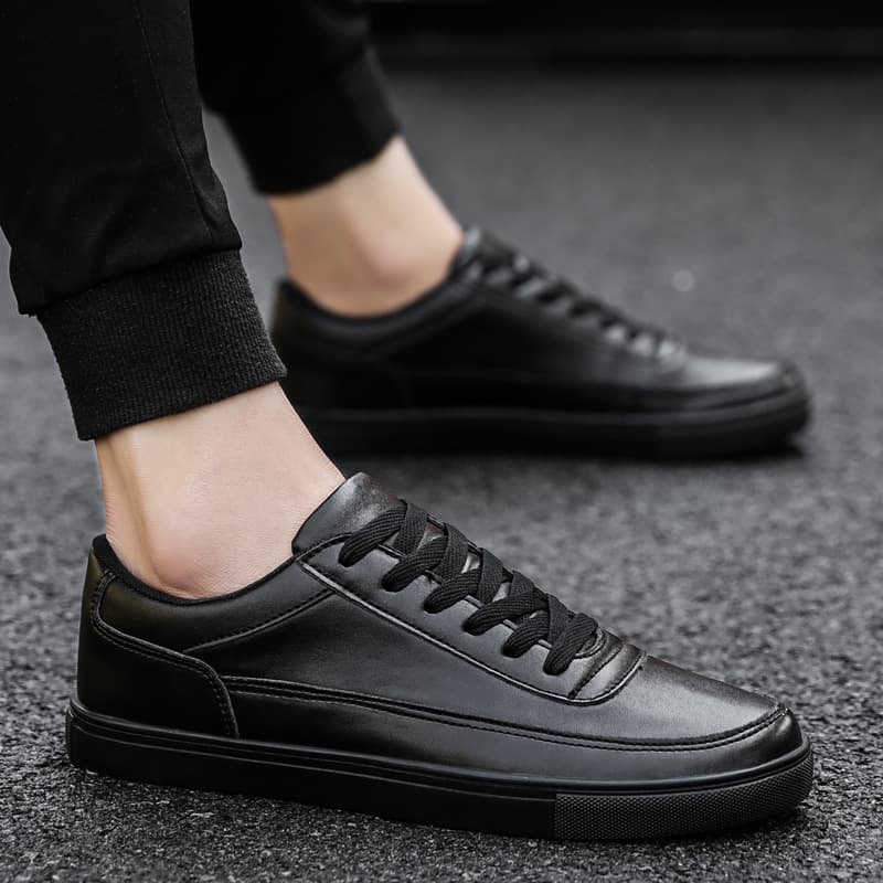2021 New Summer Student Skate Shoes Men's Board Shoes Korean Trendy White Shoes Versatile Low-Top Men's Fashion Sneakers