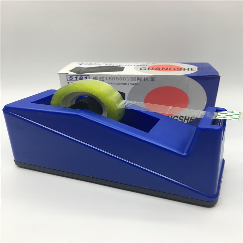 S181 Stationery Tape Dispenser Cutter, Small Tape Cutting Machine, Mid-Size Desktop Stationery Tape Holder, Factory Direct Price