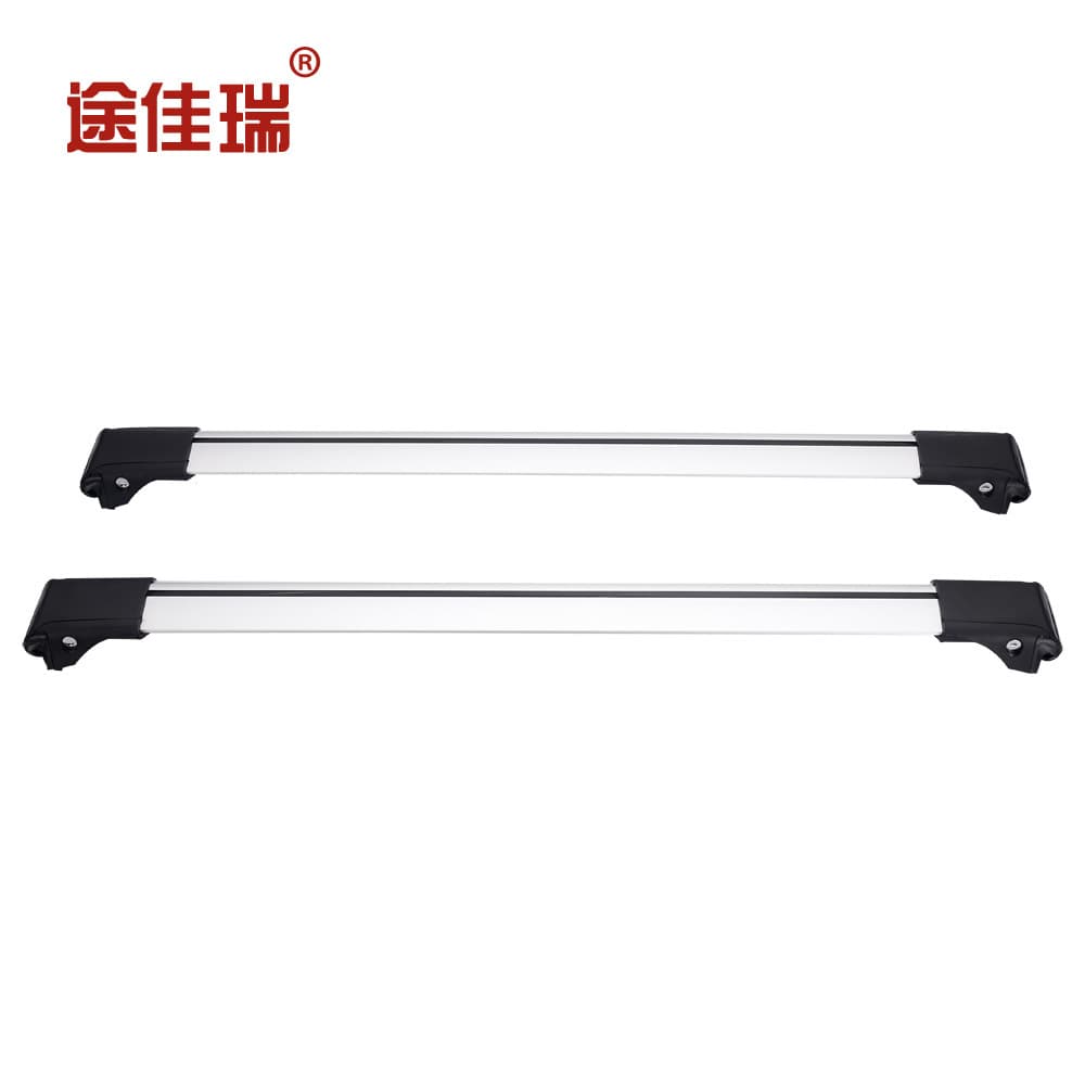 Roof rack crossbars are available in stock. These are universal, silent, split crossbars suitable for car roof racks.