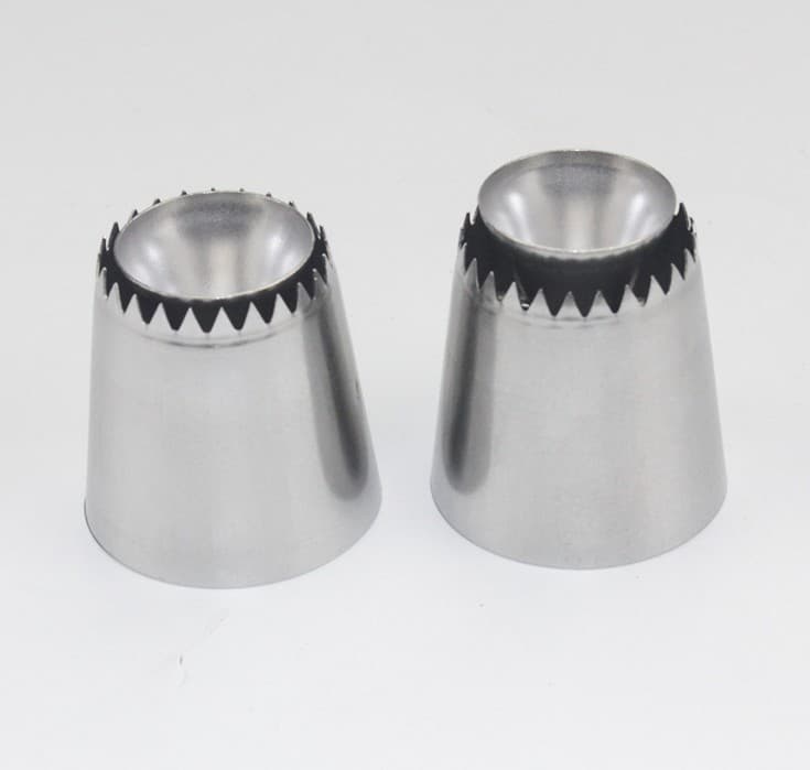 Romeo decorating tip, meringue sandwich cookie decorating tip, Romeo Japanese style decorating device 795S# 796S#