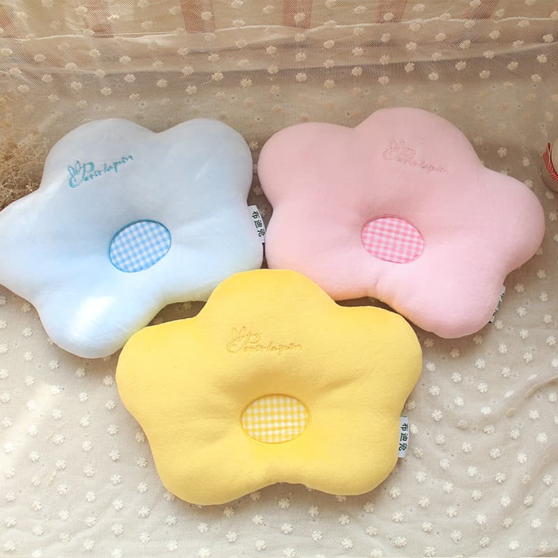Lively Flower Pillow, Baby Head Shaping Pillow for Boys and Girls, Manufacturer Direct