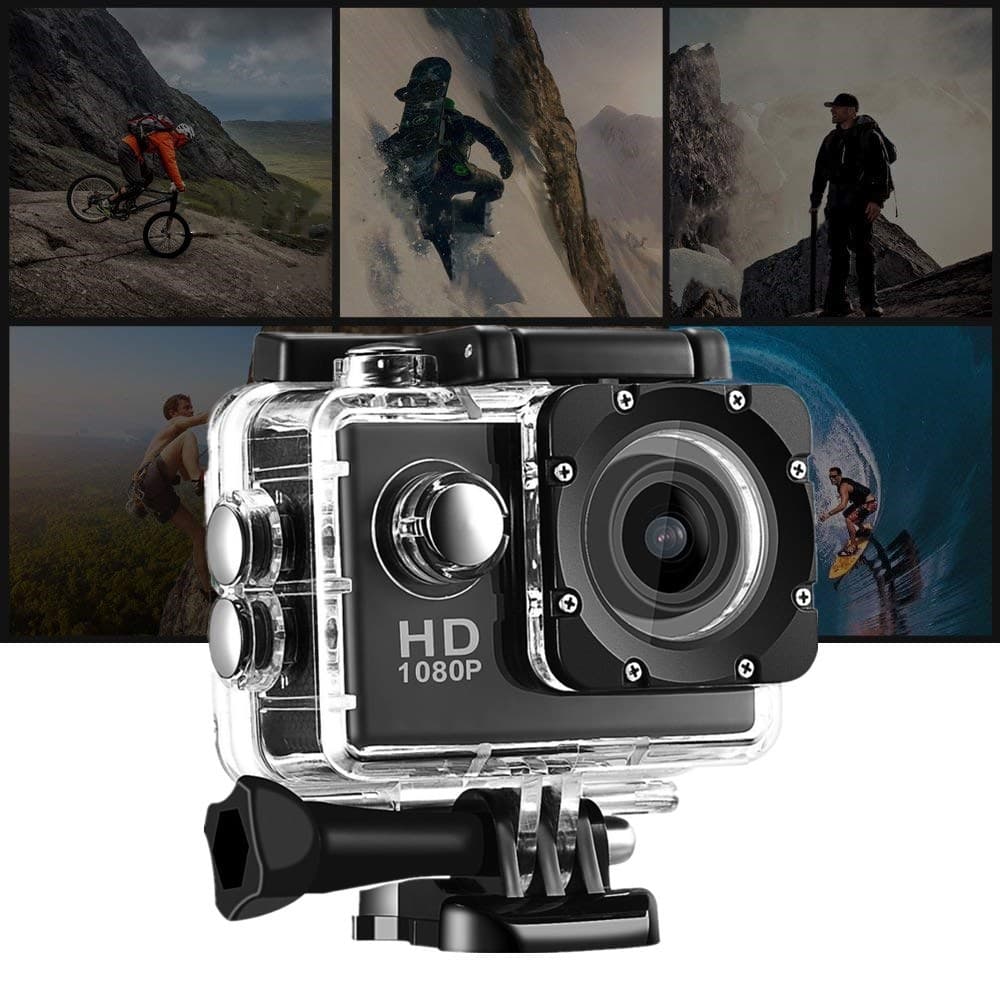 Action DV Mini 1080P Outdoor Waterproof Camera 2.0 Inch Action Camera Cross-Border Hot Seller