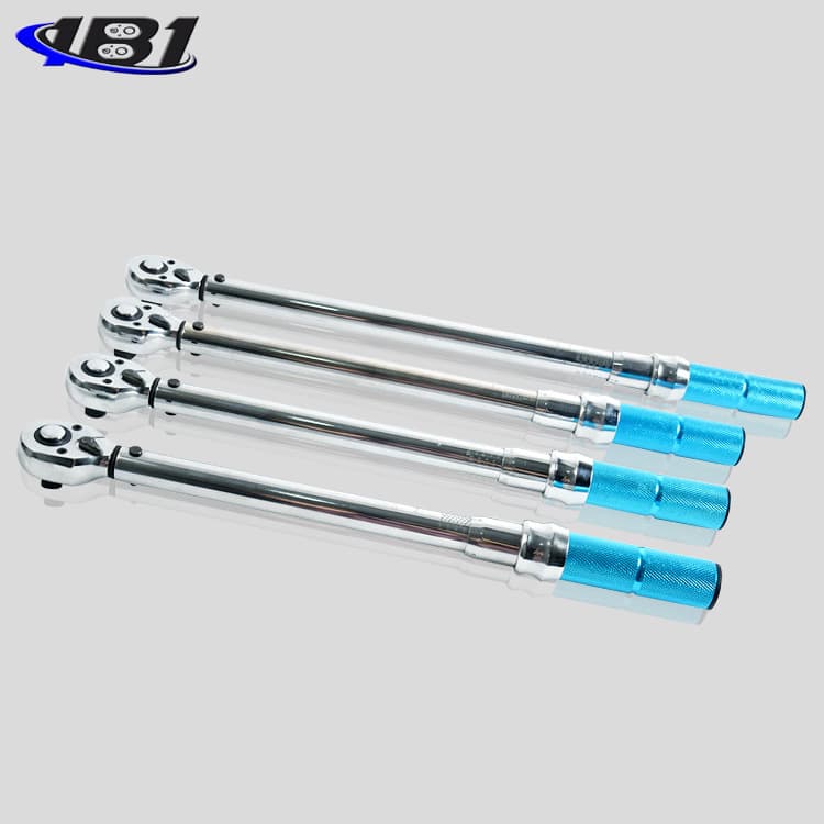 EYB5-60Nm preset torque wrench, interchangeable head torque wrench, factory direct sales with warranty.