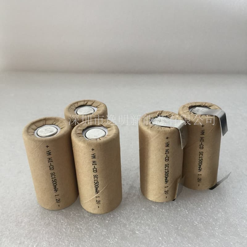 Ni-Cd Size C Battery NI-CD SC 1500mAh 1.2V for Electric Drills, Power Tools, Sweeper Batteries