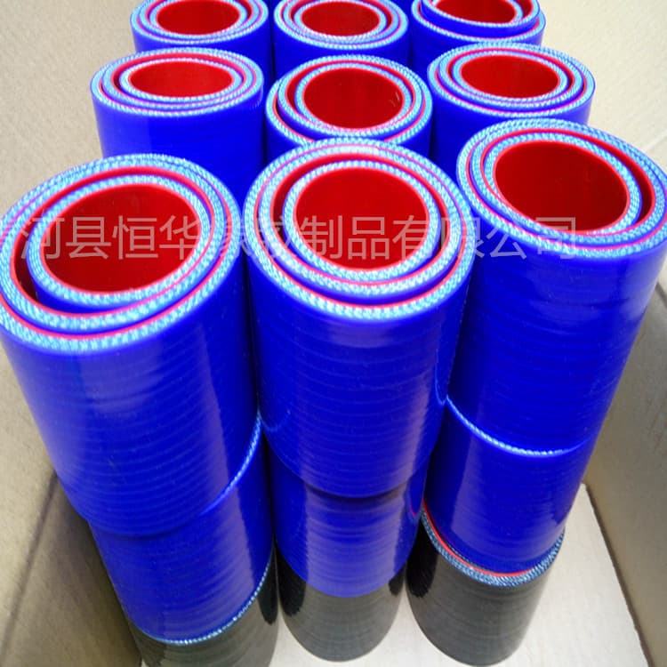 Car modification silicone tube high temperature resistant water pipe 76mm turbocharger inlet pipe straight intercooler connector