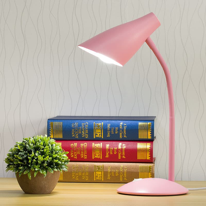 Desk Lamp Study Charging LED Replaceable Bulb Eye-Caring Dorm Foldable Gift Small Lamp Reading Light Illumination Lamp