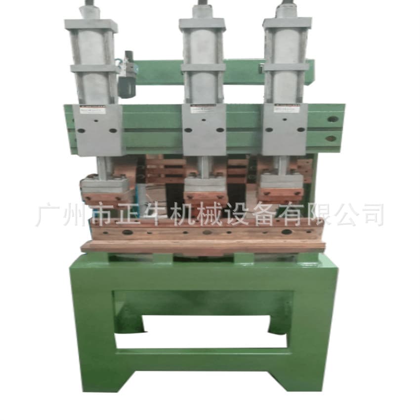 Guangzhou Three-Cylinder Pot Ear Medium Frequency Inverter Spot Projection Welding Machine for Seamless Butt Welding of Hardware Kitchen and Bathroom Products