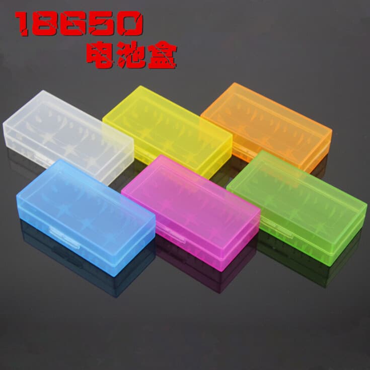 2-Cell 18650 Battery Case 4-Cell 18350 Storage Box CR123A/16340 18650 Box Plastic Case