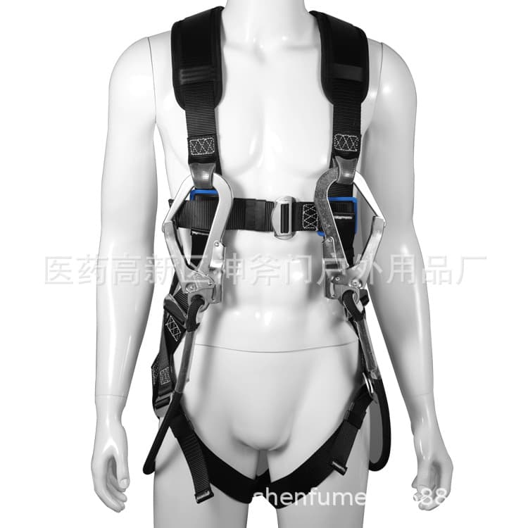 European-style full-body safety harness for electricians, power grid maintenance, wind turbine installation, anti-fall safety belt for high-altitude work