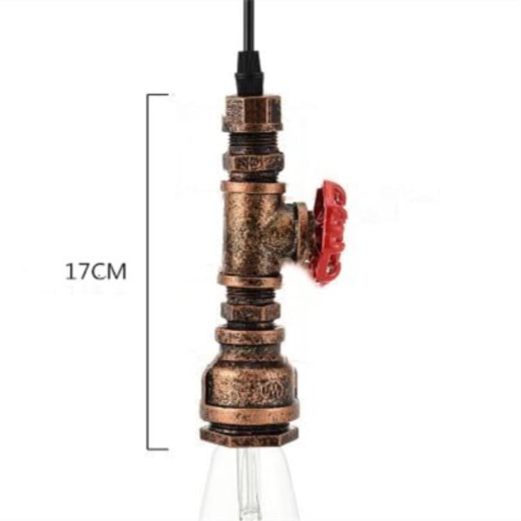 Retro Pipe Light Industrial Style Bar Grenade Lamp Creative Café Unique Restaurant Pipe Pendant Light