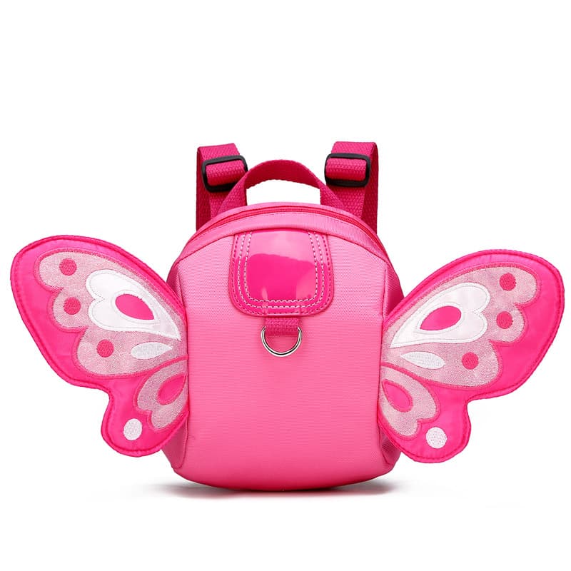 New children's butterfly anti-lost backpack children's anti-lost wings backpack brand bag manufacturer wholesale