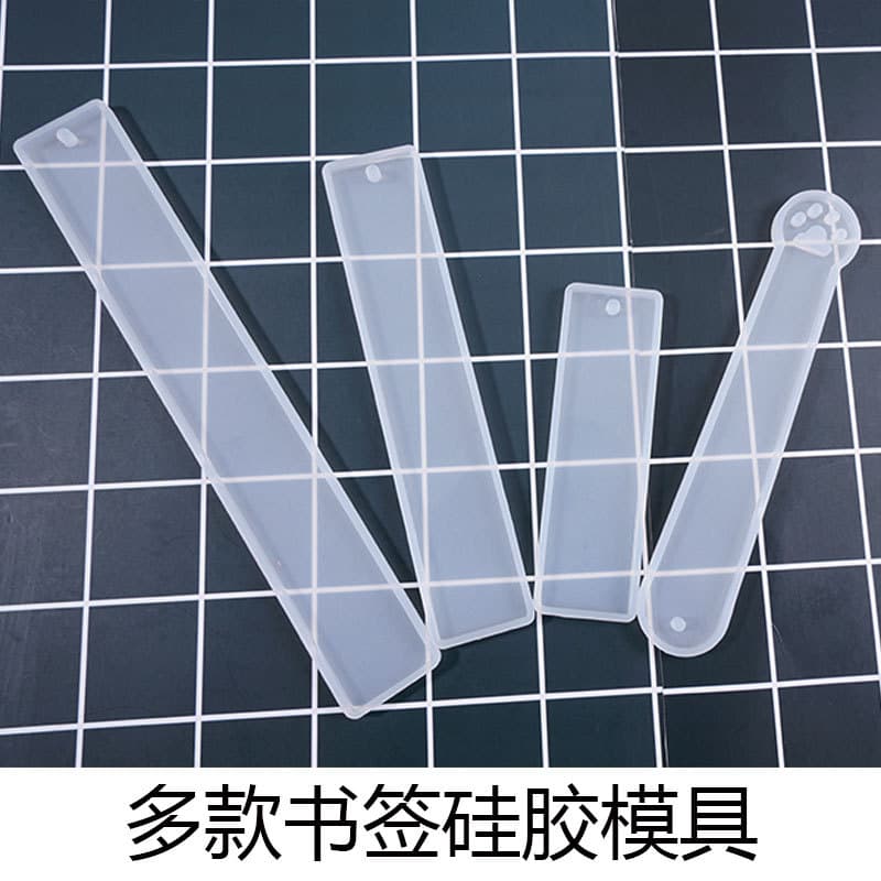Crystal Resin Bookmark Mold Cat Paw Bookmark Silicone Mold DIY Mold AB Glue Mold