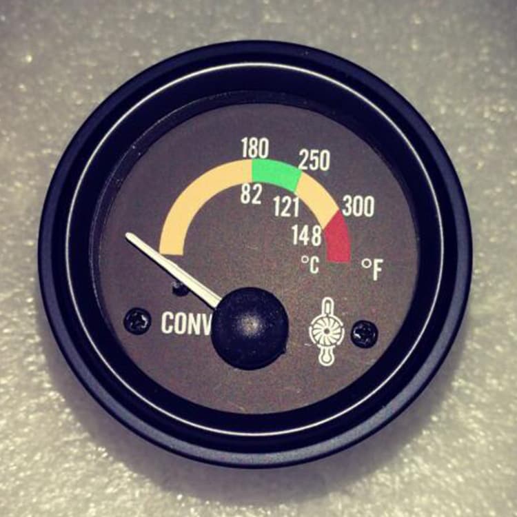 Factory Direct Wholesale Generator Set Cylinder Temperature Gauge for Tractors, Mobile Power Stations, CAT Excavators