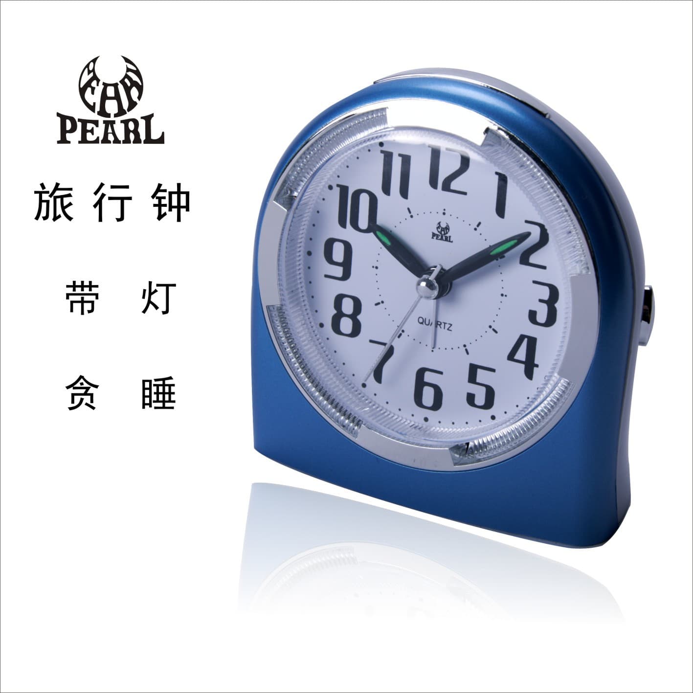 Student Alarm Clock, Silent Operation with Snooze and Light Function, Multi-color Fashionable Alarm, Factory Direct
