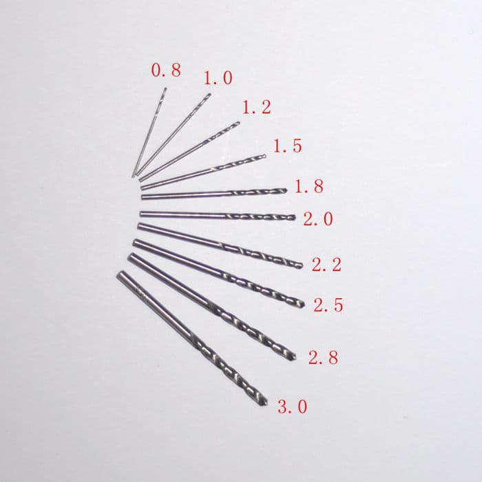 Hand Twist Drill Straight Shank Twist Drill Manual Drill Bit for Ornament Drilling and Reaming, Suitable for Amber and Diamond Drilling