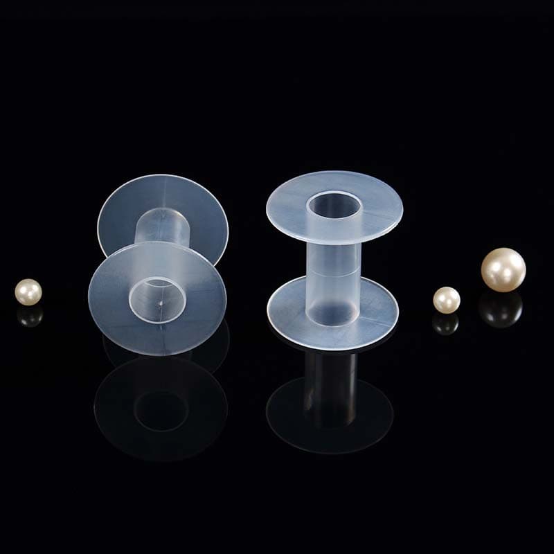 Semi-transparent integrated winding spool plastic tube I-type winding tube blank spool reel cylinder 19# 5.7*5.5