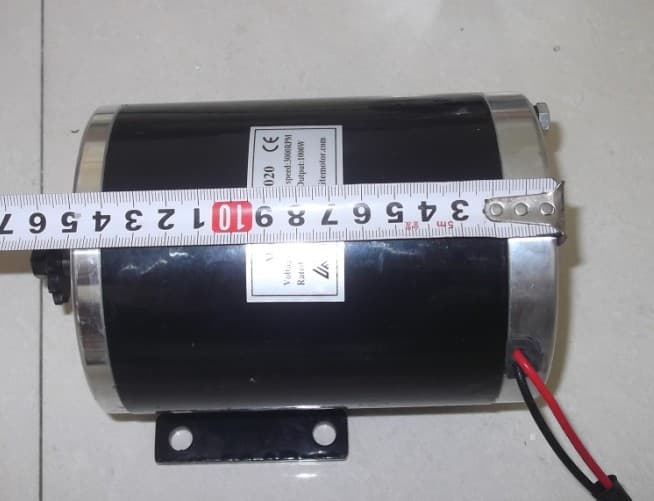 Leaf Exclusive UNITE Permanent Magnet DC Brushed High-Speed Motor 1020-1000W/36V/48V for Scooter