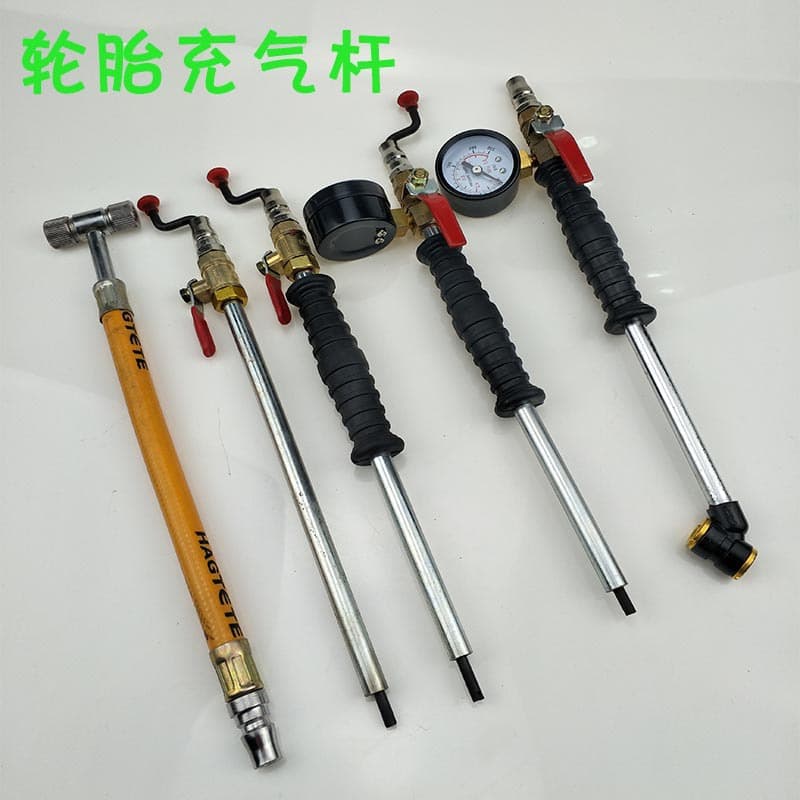 Factory Direct Tire Inflation Rod for Trucks and Cars, Fast Inflation Nozzle Tool