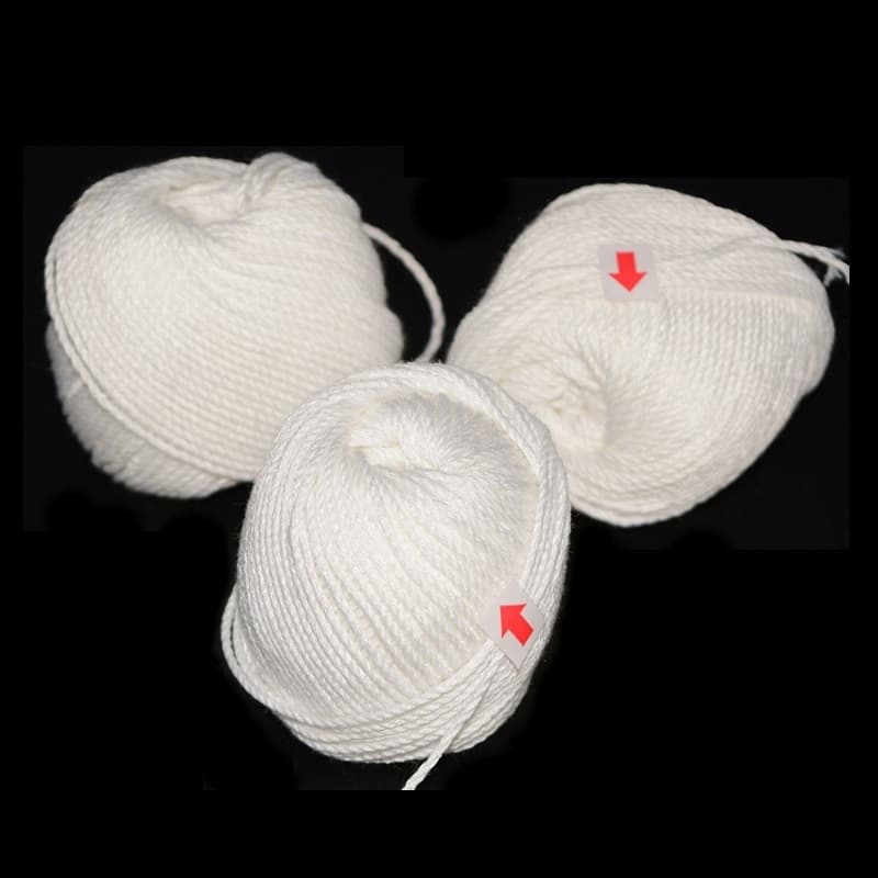 Binding thread for vouchers, binding machine cord, binding machine string, cotton thread, single price per pack (10 rolls)