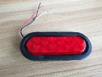 6-inch LED oval taillights, Bosu automotive oval taillights, 6-inch motorcycle angel lights.