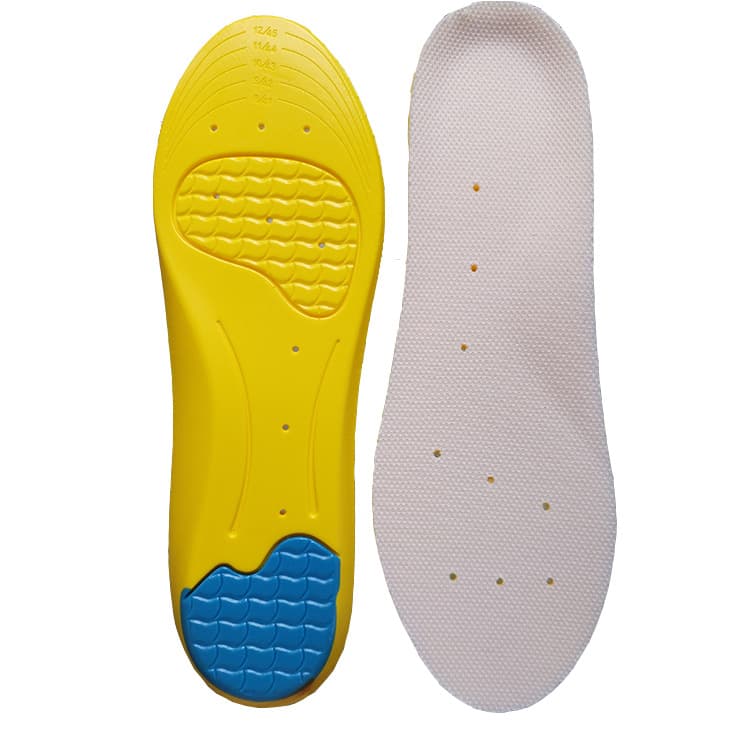 Sports Insole Memory Mesh Slow Rebound Massage Shock-Absorbing Breathable Sweat-Absorbing Soft Thickened Military Training Basketball Sports Shoes