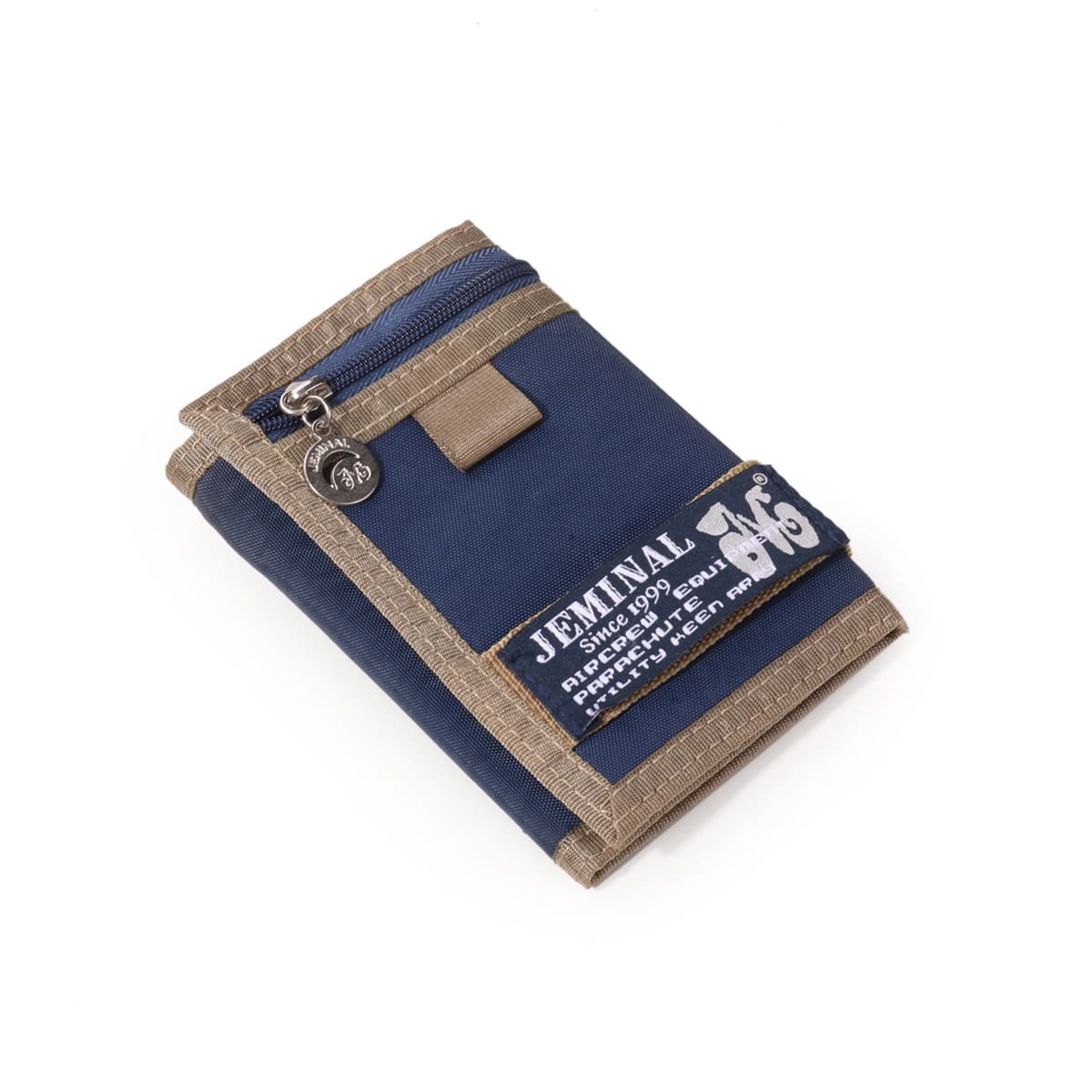 Jamie Road Solid Color Tarpaulin Men's Wallet Student Sports Canvas Trendy Wallet Factory Direct Spot Wholesale