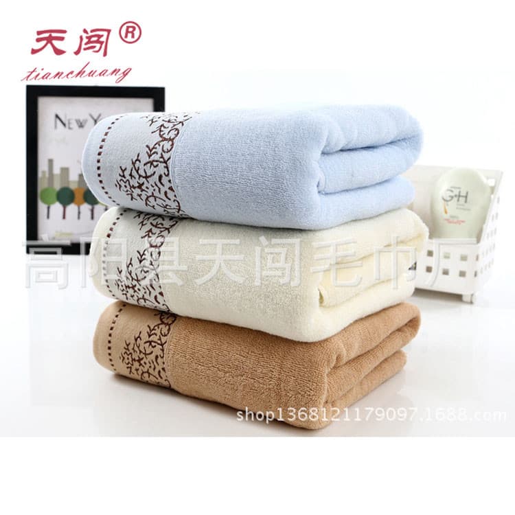 Gaoyang Towel New Cotton Broken File Towel Gift Towel Logo Embroidery Supermarket Unit Welfare Cotton Towel