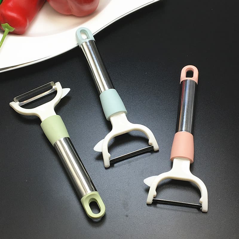 Hexing Kitchen Stainless Steel Kitchen Tool Grater, Vegetable Peeler, Scraper, Peeling Knife, Peeler