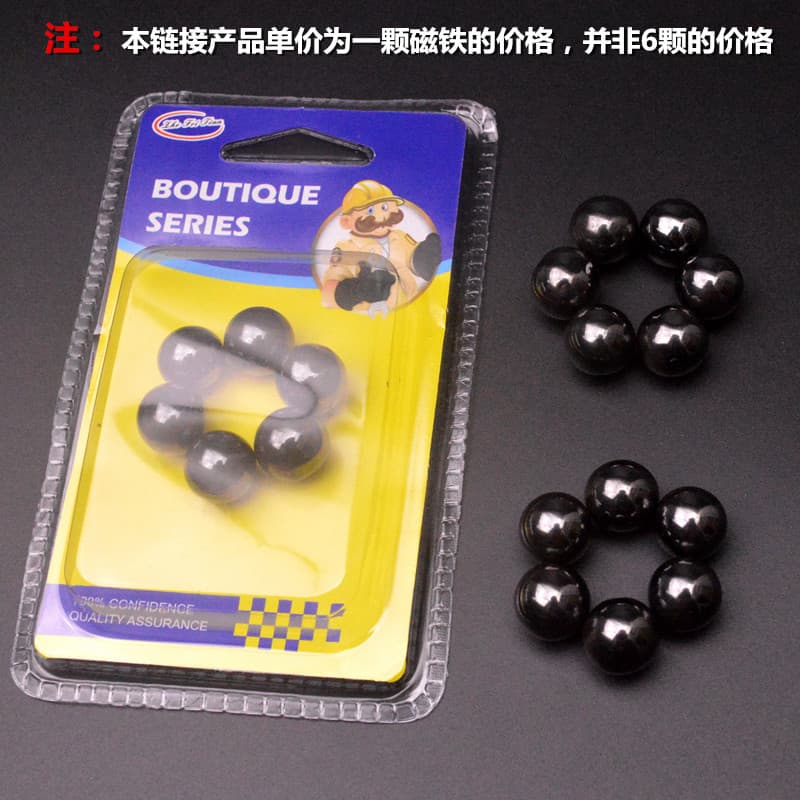 Cross-border Small Round Magnet Kidsren's Toy Creative Round Magnet Home Screw Suction Multi-function Steel Ball Magnet