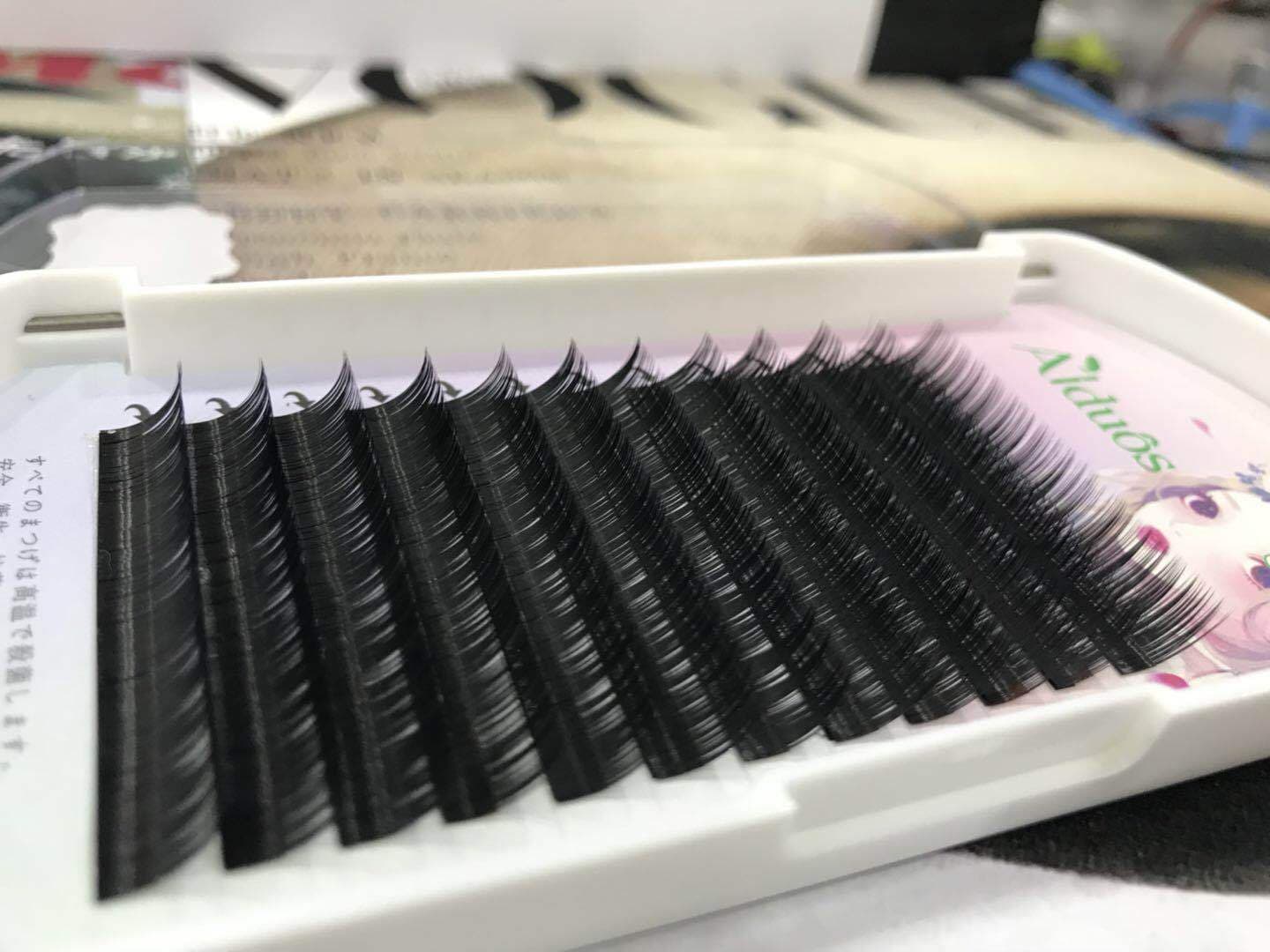 Aiduoshi Luxury Mink Eyelash Extensions Zero-Touch Natural Realistic Curled Soft Lashes