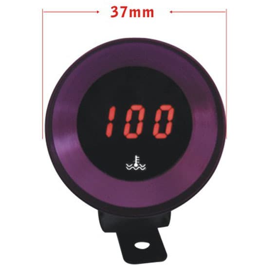 1.5-inch Car Modification Electronic Instrument Cluster Digital Water Temperature with Water Temperature Sensor