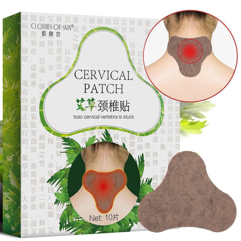 Moxa Leaf Neck Patches Skin Clothing Joint Patches 6 Hours Heating Time 52 Degree Maximum Temperature Relaxing Arteries