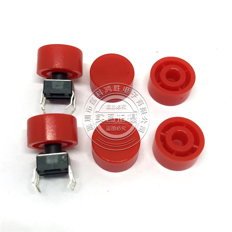 6*6 tactile switch key cap large round head 3.1MM inner diameter, direct 10MM switch cap head