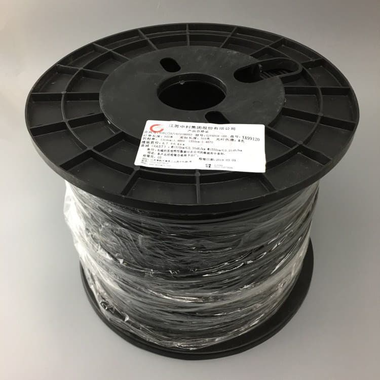 Zhongli Fiber-to-the-Home Self-Supporting Outdoor 1-Core Drop Cable Butterfly Single 3 Steel Wires Single-Core Drop Cable 500m