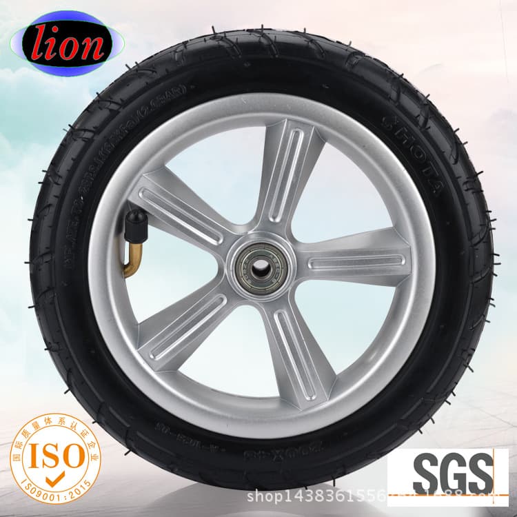 Supply of rubber tires, rubber stroller tires, and rubber children's vehicle tires.