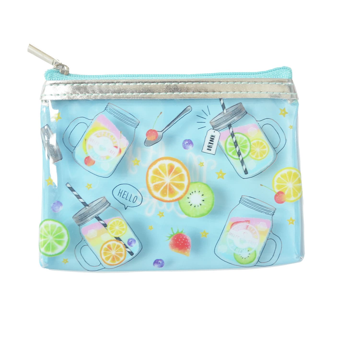 PVC Transparent Soft Bag Cosmetic Bag Stationery Pouch Storage Bag Sewn Zipper Handbag Handmade