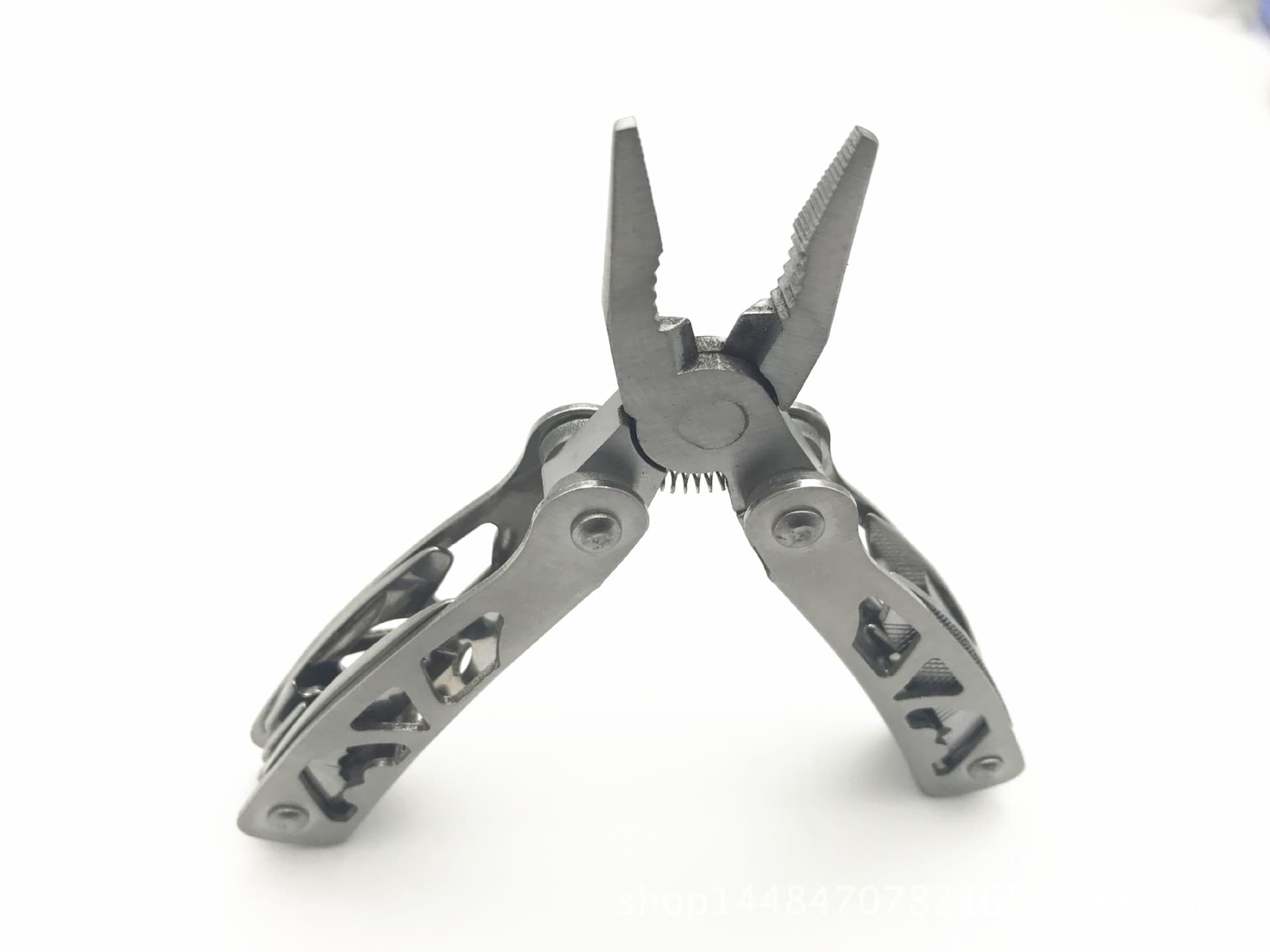 High-quality outdoor multi-tool pliers, multi-functional pliers, stainless steel folding pliers, gift pliers, hollow mini pliers