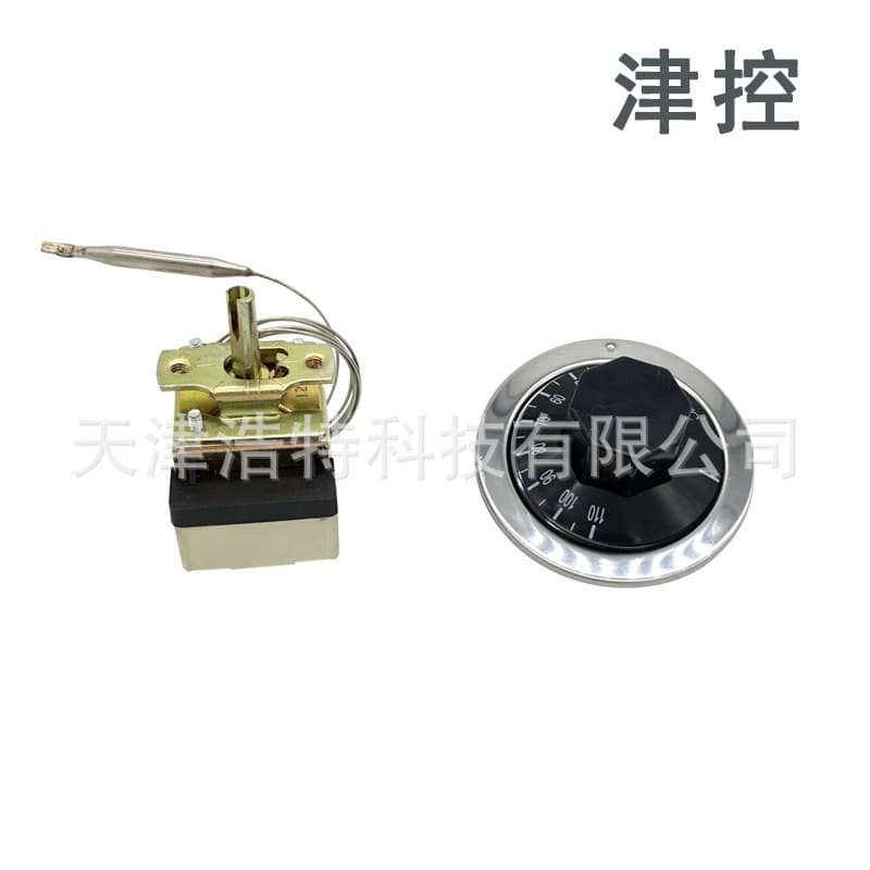 Jinkong Temperature Control Switch Temperature Controller Knob Thermostat Adjustable Thermostat 30-110°C