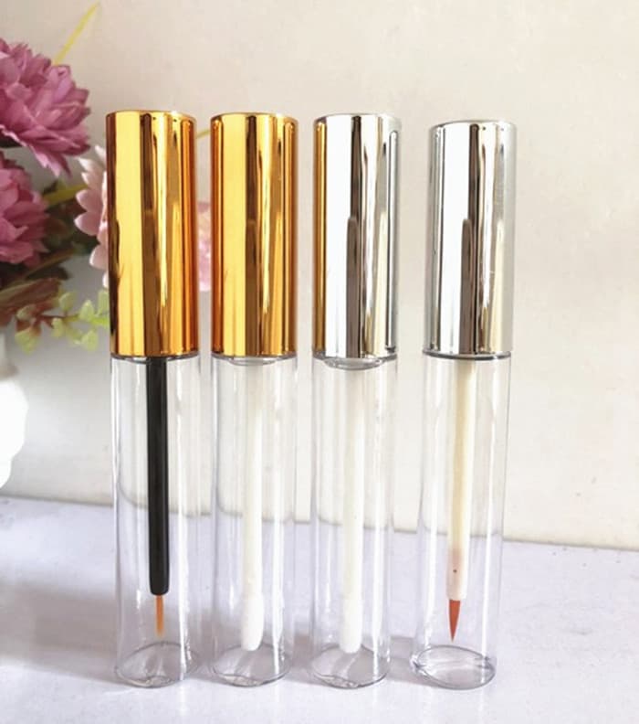 10ml high-end gold and silver homemade lip glaze lip gloss tube eyeliner bottle eyelash growth liquid empty tube refill bottle eyelash bottle