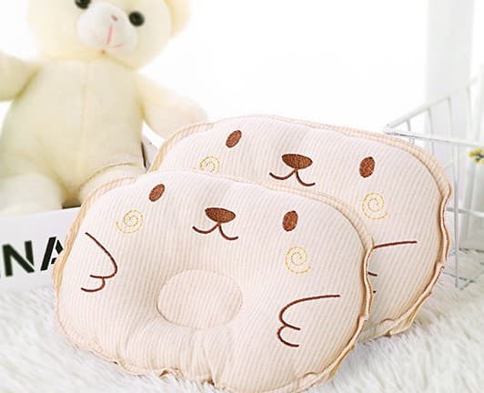 Baby Pillow Newborn Shaping Pillow Cotton Baby Correction Anti-Flat Head Side Sleeping Pillow Pure Cotton Children's Pillow