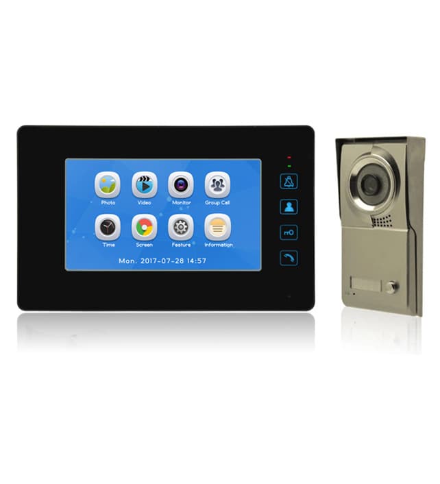 New 7-inch Color Video Doorbell, Video Phone / VIGtech Factory Direct / with Photo and Video Recording