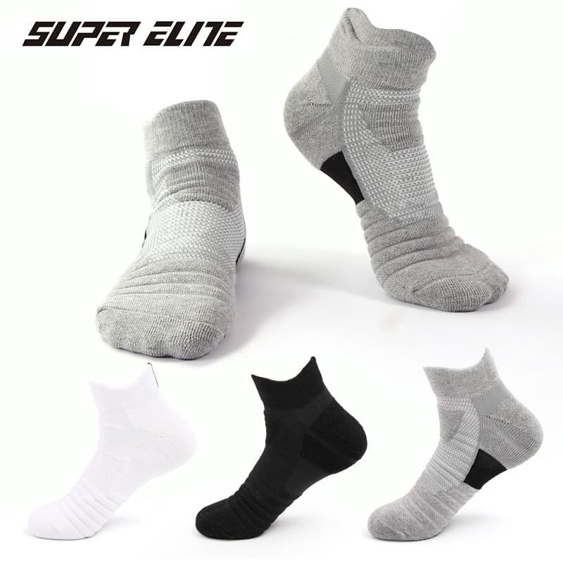 Casual Cotton Sports Socks Unisex Ankle Length Comfortable Breathable For Running Exercise