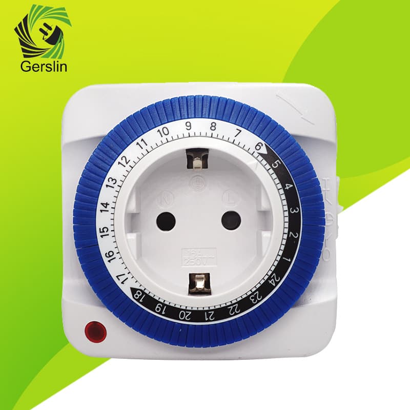 Test Sample Export Custom Various Timer Sockets, Appliance Timer Switch Mechanical Flame-Retardant Socket