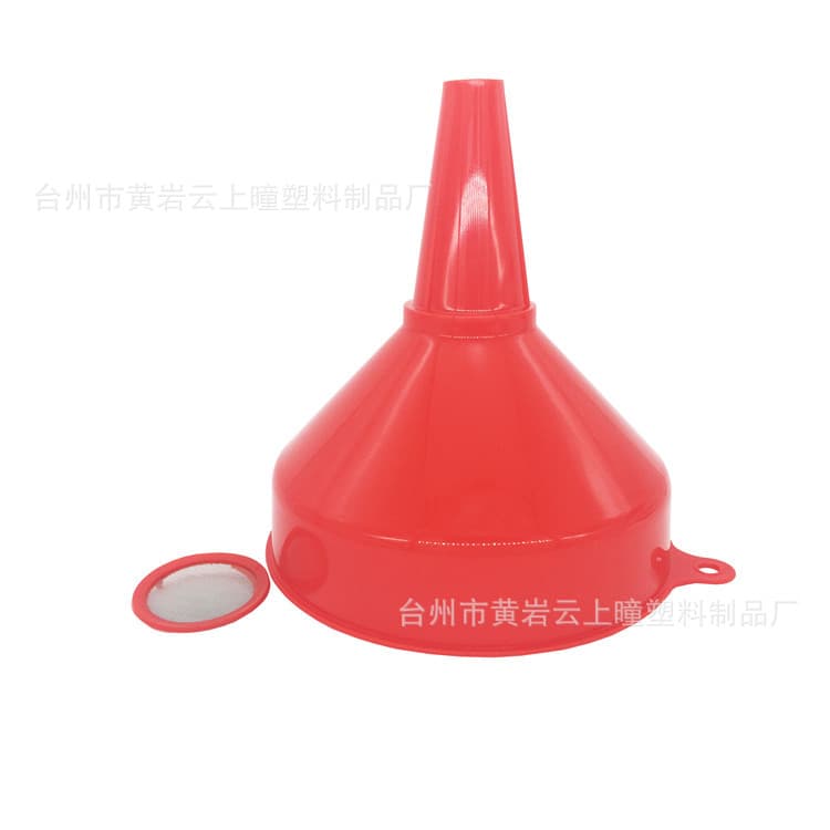 Direct from Manufacturer: 20cm Large-Diameter Plastic Funnel with Filter for Gas Stations, Separatory Funnel Design