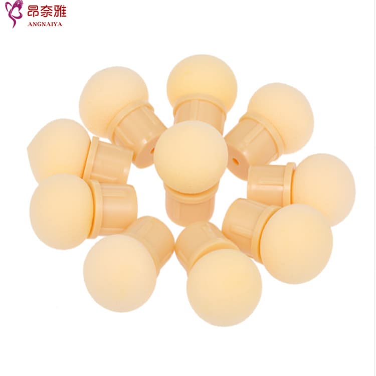 Nail Art Gradient Sponge Brush Sponge Heads 5-Pack, 10-Pack Sponge Brush Replacement Heads Nail Tools