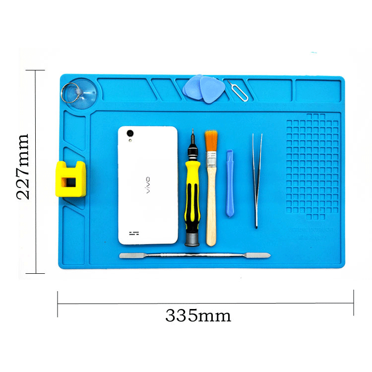 High-Temperature Resistant Heat Insulation Mat for Repair Workbenches, Welding, and Phone Maintenance