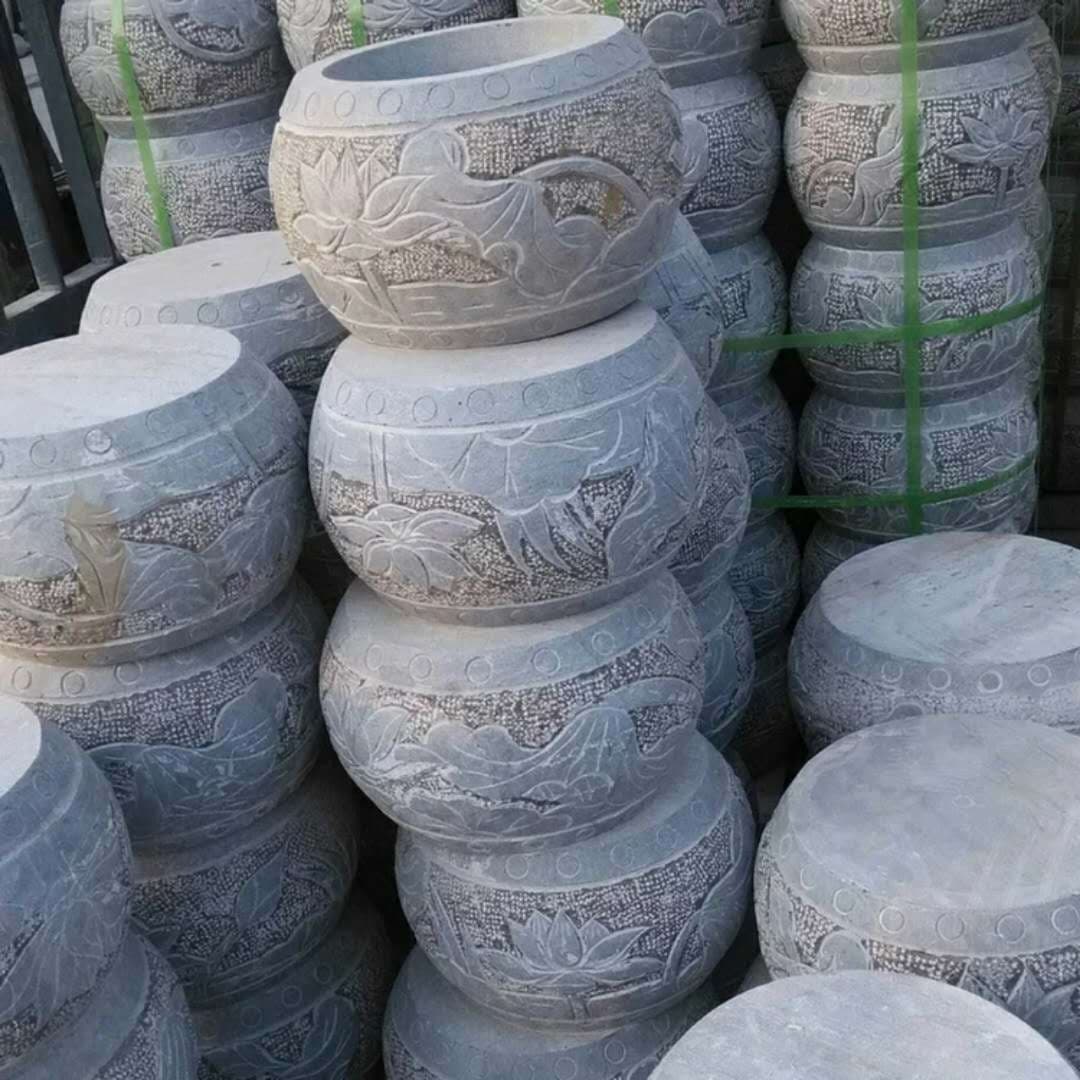 Stone Carving Column Top Stone Full Range Specifications Bluestone Antique Stone Pier Mixed Batch Sales